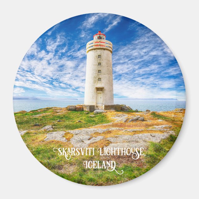 Íman Skarsviti Lighthouse, Islândia (Frente)