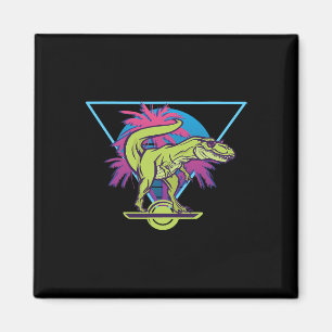 Íman Skate Elétrico Moderno T-rex Flutuante Retro Em