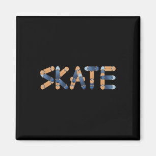 Íman Skate Skateboards Letreiros Longboards Skateboard