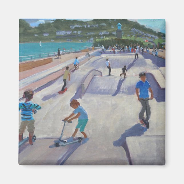Íman Skateboaders Teignmouth 2012 (Frente)