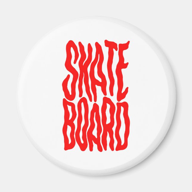 Íman Skateboard (Frente)