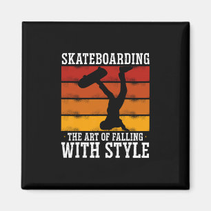 Íman Skateboarding A Arte De Cair Com Estilo