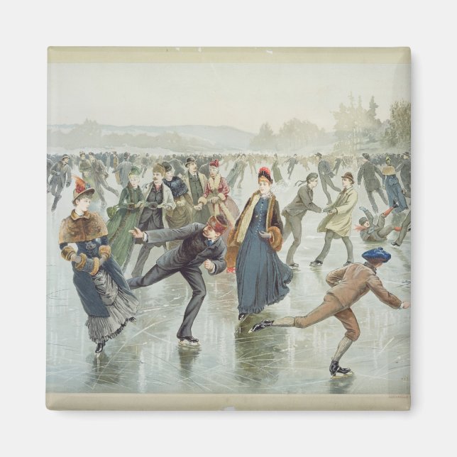 Íman Skating, publicado por L. Pring e Co. (Frente)