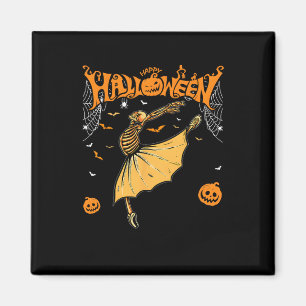 Íman Skeleton Ballerinas Balé Dance Cute Halloween Co