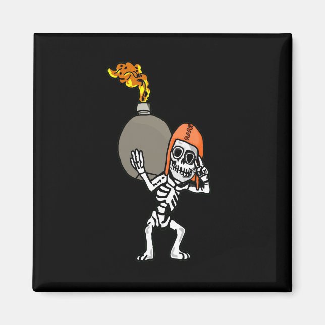 Íman Skeleton Bomber (Frente)