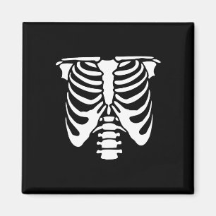 Íman Skeleton Chest Rib Cage Bones Halloween Raio-X