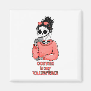 Íman Skeleton Coffee É Meu Namorados Dias de os namorad