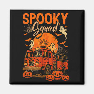 Íman Skeleton do Cholly Halloween Dirigindo Firecaminhã