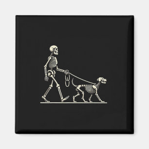 Íman Skeleton E Cachorro Preguiçosos Figurinos De Hallo