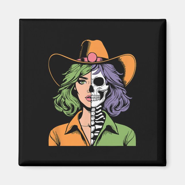 Íman Skeleton Halloween (Frente)