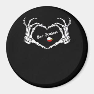 Íman Skeleton Hand Heart Season Classic