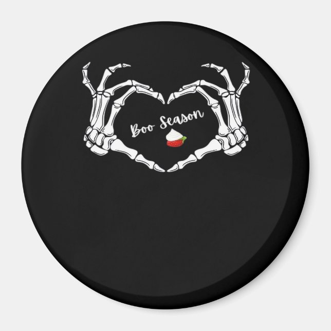 Íman Skeleton Hand Heart Season Classic (Frente)