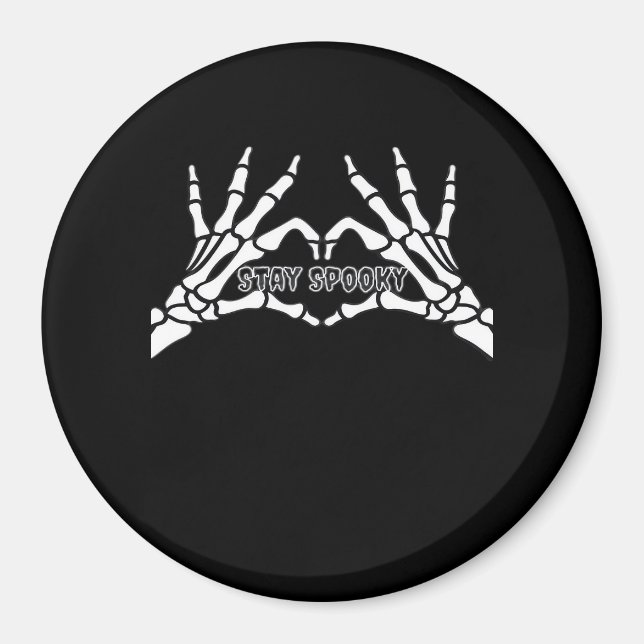 Íman Skeleton Heart and Mands Classic Design (Frente)