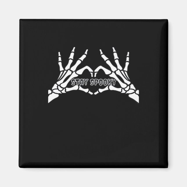 Íman Skeleton Heart and Mands Classic Design (Frente)