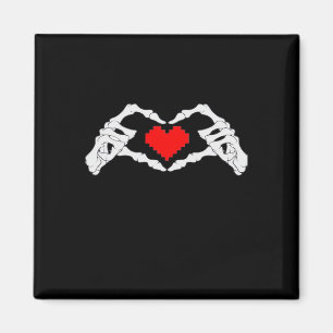 Íman Skeleton Heart and Mands Meme