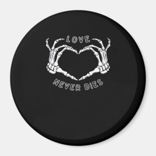 Íman Skeleton Heart Mãos Engraçadas e Clássicas