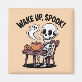 Íman Skeleton Magnet - Acordar Acima Spook Halloween De