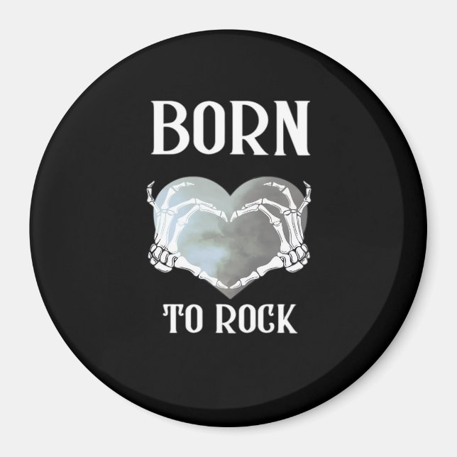 Íman Skeleton Mãos Cinza Gráfico Para Clássico (Frente)