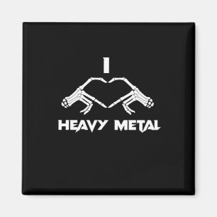 Íman Skeleton Mãos Coração - Dia de as Bruxas engraçado