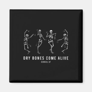 Íman Skeleton Seco Bones Vêm Vivos Christian Ha