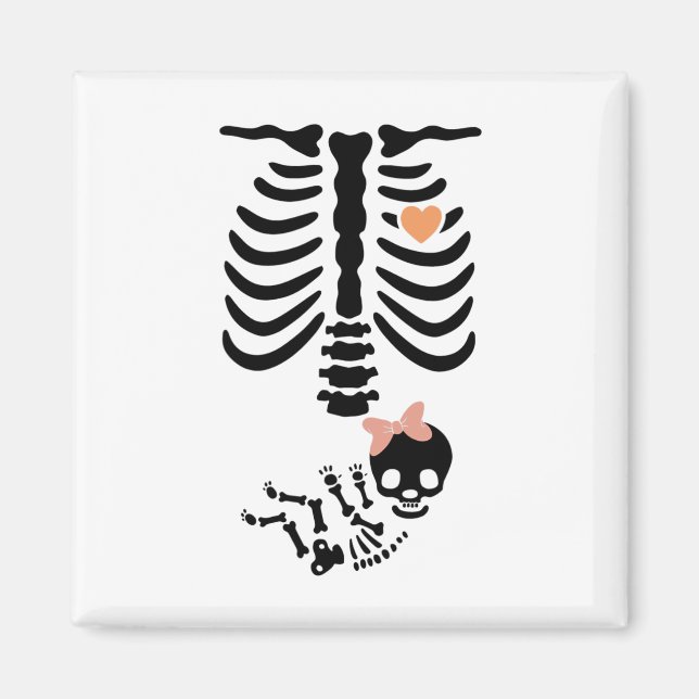 Íman Skeleton Skeleton Halloween (Frente)