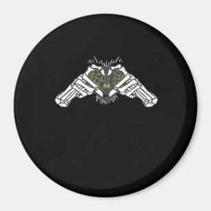 Íman Skeleton Spider Heart