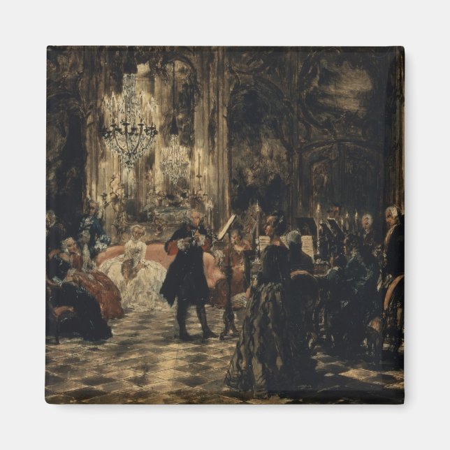 Íman Sketch for The Flute Concert, 1852 (Frente)