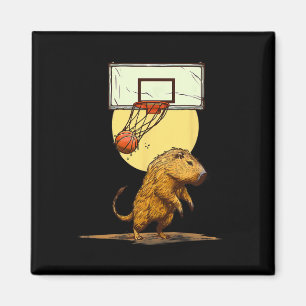 Íman Sketll Capyra Slam Dunk Bll Player Sketll Lover