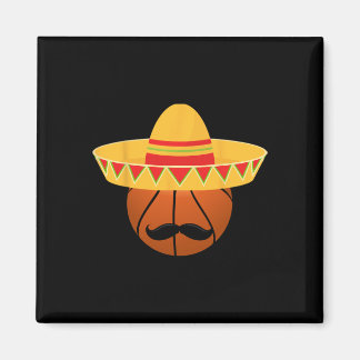Íman Sketll Sombrero For Cinco De Mayo Fiesta Celebrati