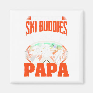 Íman Ski Buddies Me Chame Papa Skier Skier Esportes de 