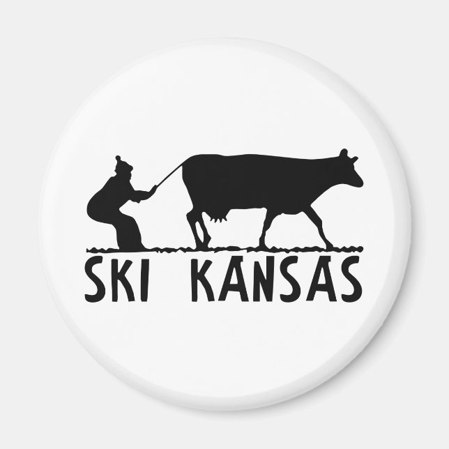 Íman Ski Kansas (Frente)