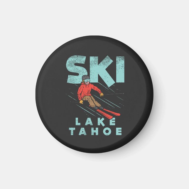 Íman Ski Lake Tahoe (Frente)