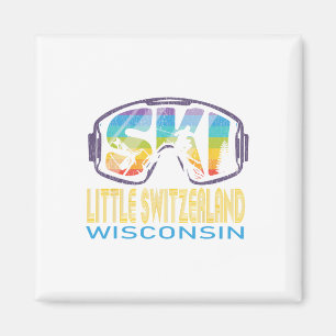 Íman Ski Little Suiça Wisconsin Férias de Esqui