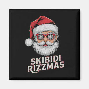 Íman Skibidi Rizzmas Natal Santa Feliz Claus Rizz M
