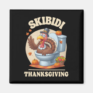 Íman Skibidi Thanksaking Engraçado Meme Skibidi Toilet,