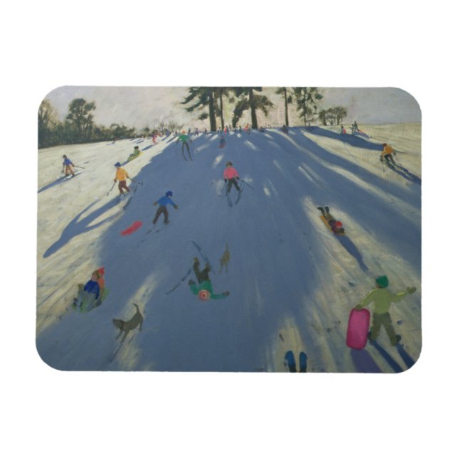 Íman Skiing Calke Abbey Derby (Horizontal)