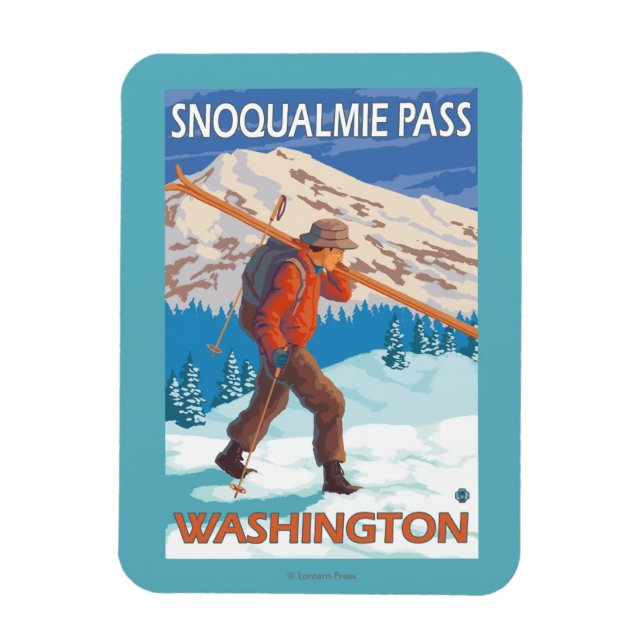 Íman Skis - Snoqualmie Pass, WA (Vertical)
