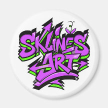 SklinesArt – Bold Graffiti Logo