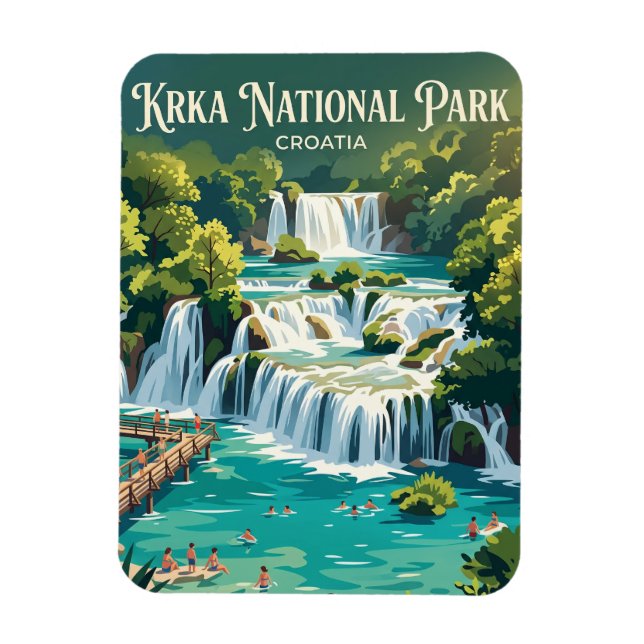 Íman Skradinski Buk Croácia (Vertical)