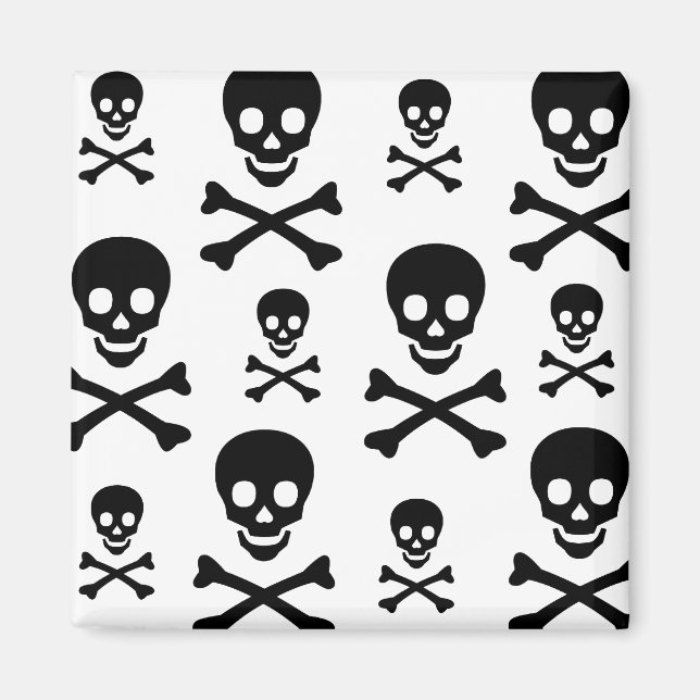 Íman Skull N Crossbones (Frente)