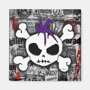 Íman Skull Punk