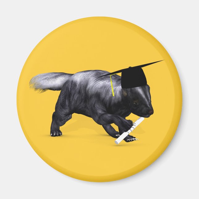 Íman Skunk Mais Inteligente Do Campus (Frente)