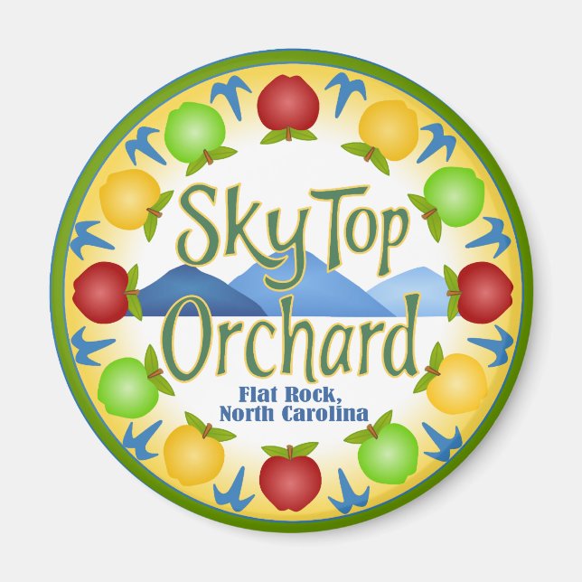 Íman Sky Top Orchard (Frente)