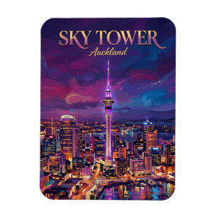 Íman Sky Tower Nova Zelândia