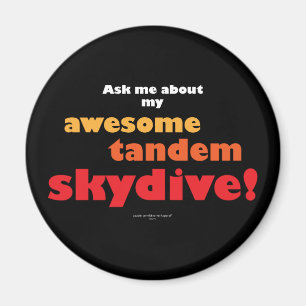 Íman Skydive em tandem impressionante