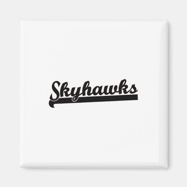 Íman Skyhawks Lacrosse Voleibol Skydiving Basquete (Frente)