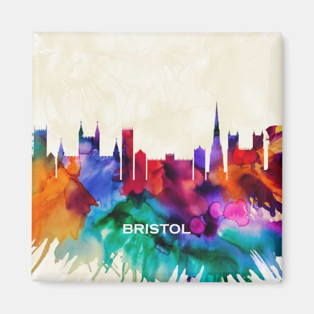 Íman Skyline Bristol (Frente)