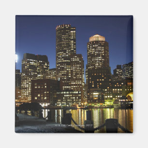 Íman Skyline de Boston, Massachusetts