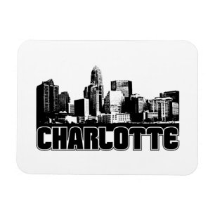 Íman Skyline de Charlotte