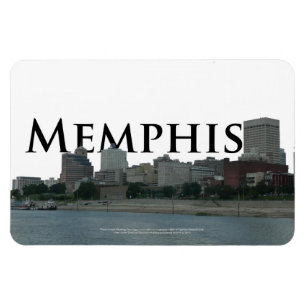 Íman Skyline de Memphis com o Memphis no ímã do céu